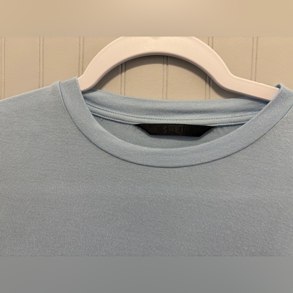 Shein Ruched Drawstring Tee Size S - Picture 5 of 6